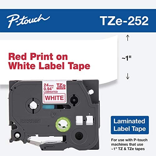 BROTHER P-TOUCH TZE-252 TZE-TAPE 24