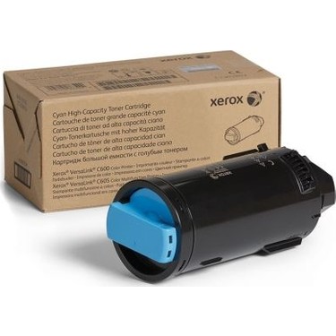 XEROX 106R03912 VERSALİNK C600/C605 YÜKSEK KAPASİTELİ CYAN TONER